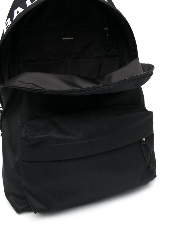 Balenciaga Wheel logo-print backpack - Image 5