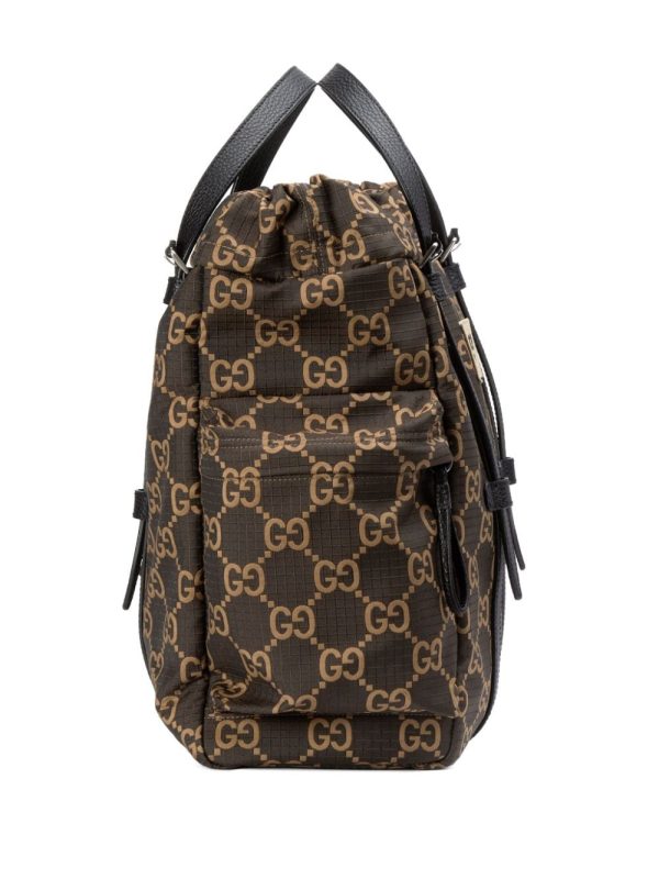 Gucci medium GG recycled polyester tote bag - Image 5