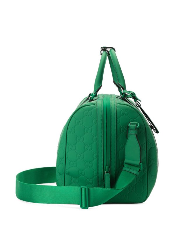 Gucci large GG-logo duffle bag - Image 5