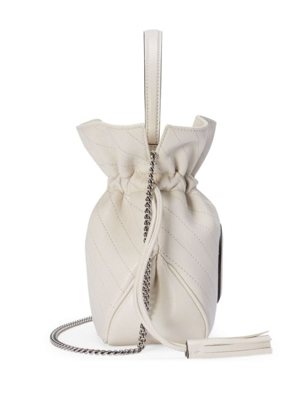 Gucci small Blondie leather bucket bag - Image 4
