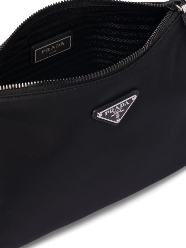 Prada logo-plaque shoulder bag - Image 5