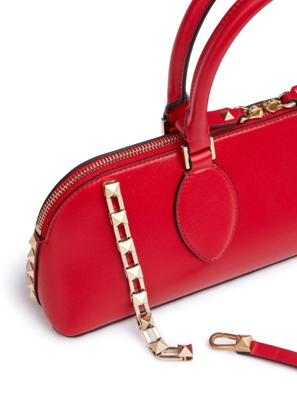 Valentino Garavani Rockstud E/W leather handbag - Image 6