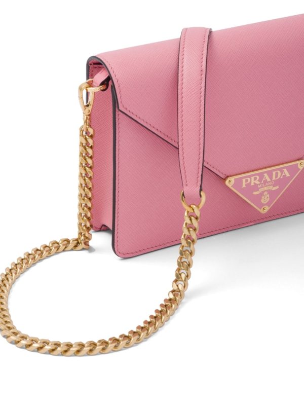 Prada logo-plaque shoulder bag - Image 5