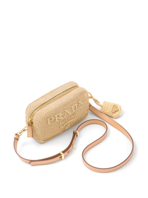 Prada raffia shoulder bag - Image 6
