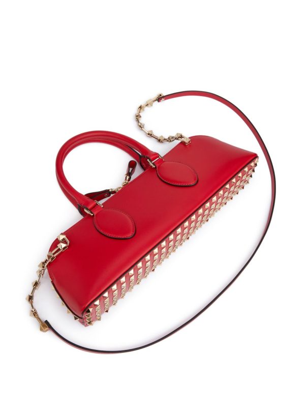 Valentino Garavani Rockstud E/W leather handbag - Image 5