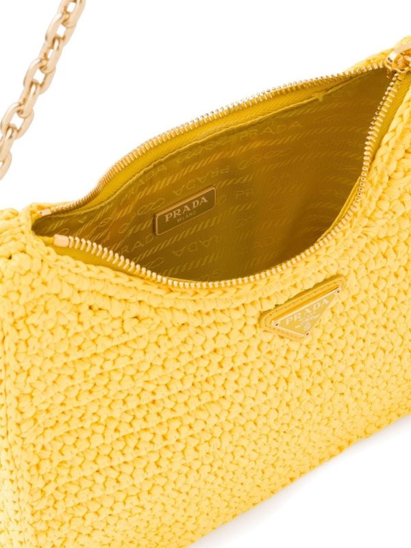 Prada Re-Edition 2005 crochet-knit shoulder bag - Image 6