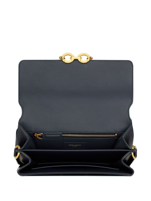 Saint Laurent Le Maillon striped shoulder bag - Image 6