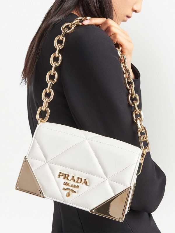 Prada quilted nappa leather shoulder bag - Image 6