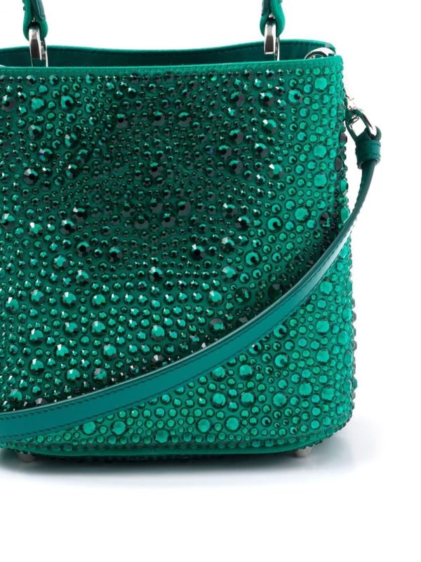 Prada Panier crystal-embellished tote bag - Image 6