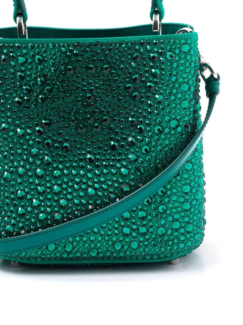 Prada Panier crystal-embellished tote bag - Image 6