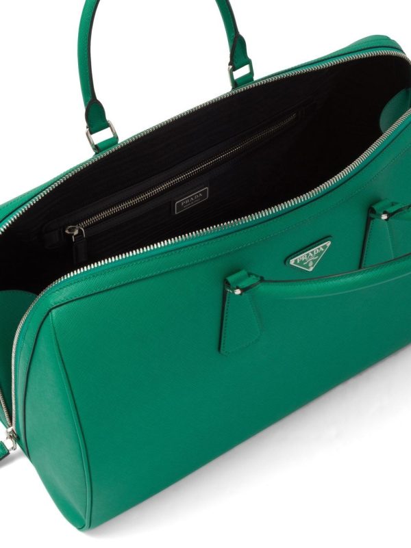 Prada Saffiano leather holdall - Image 6
