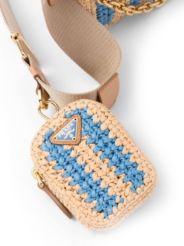 Prada Re-Edition 2005 crochet-knit shoulder bag - Image 6