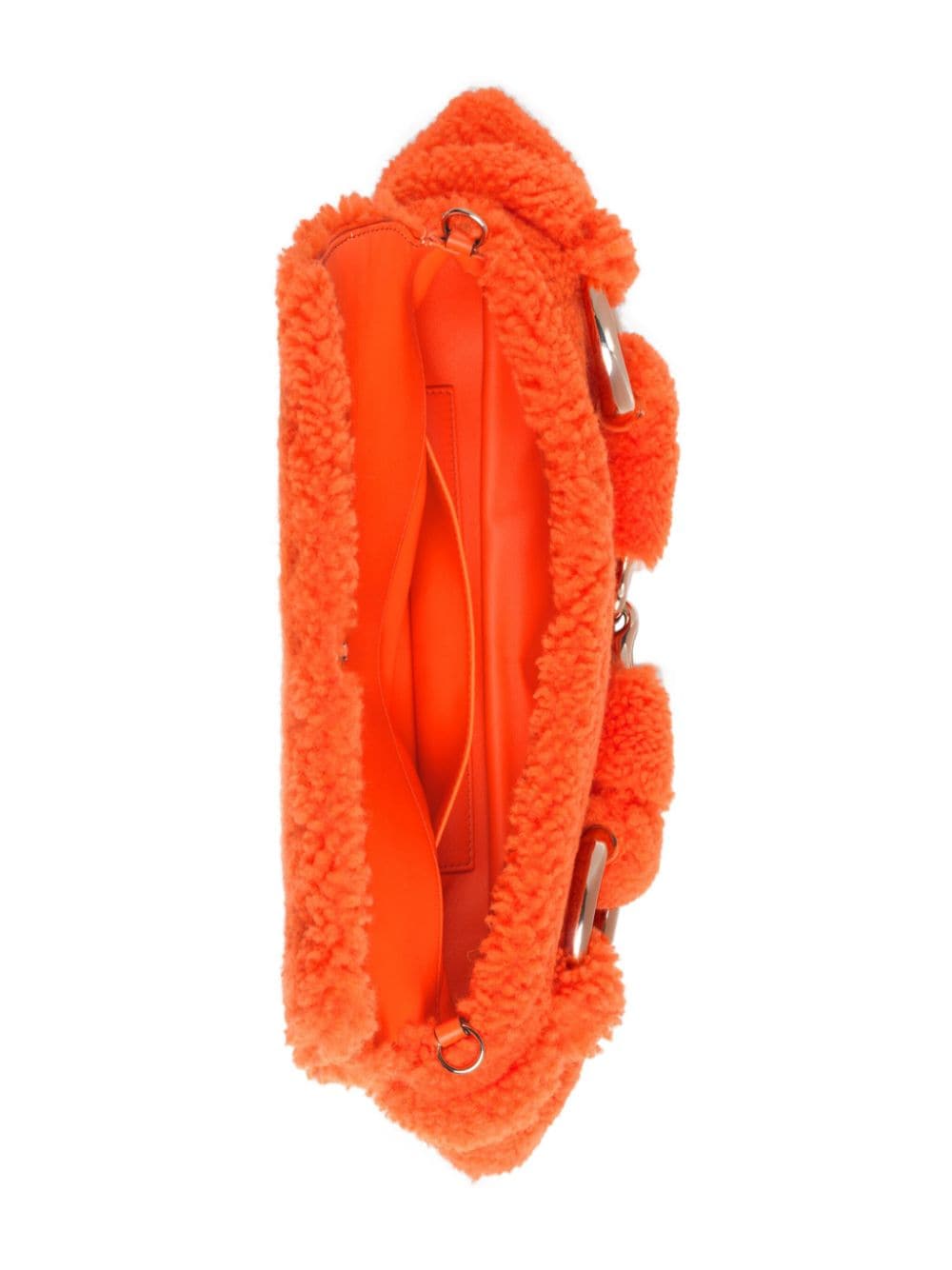 Gucci medium Horsebit Chain shearling shoulder bag - Image 6