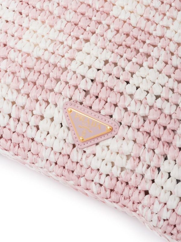 Prada Small Raffia bag - Image 6