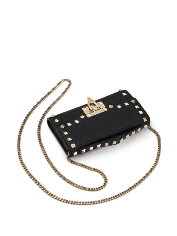 Valentino Garavani Rockstud leather wallet-on-chain - Image 6