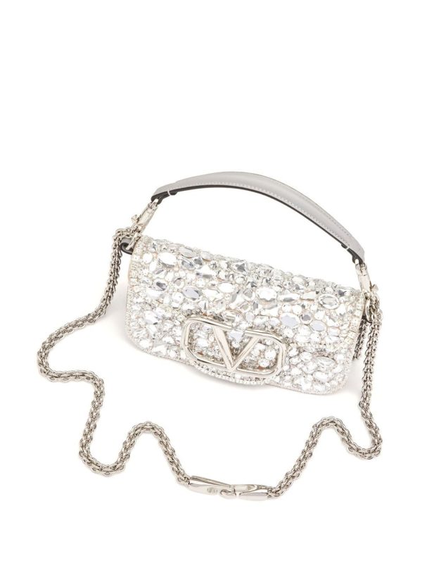 Valentino Garavani crystal-embellished shoulder bag - Image 6
