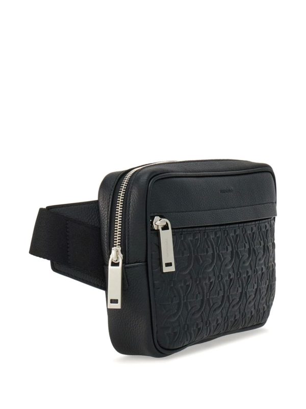 Ferragamo Gancini-embossed leather bag - Image 6