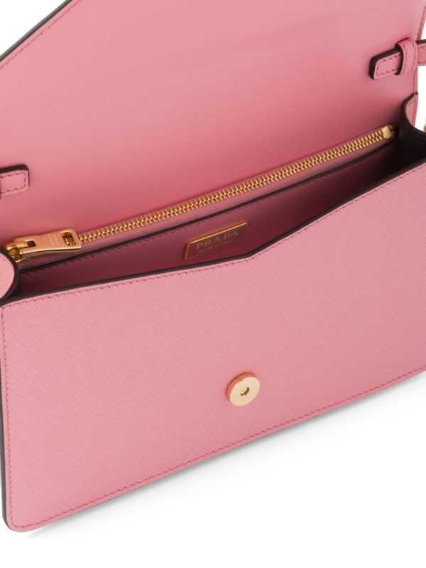 Prada logo-plaque shoulder bag - Image 6