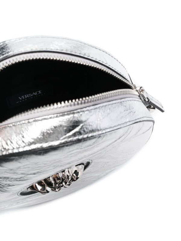 Versace La Medusa leather crossbody bag - Image 5