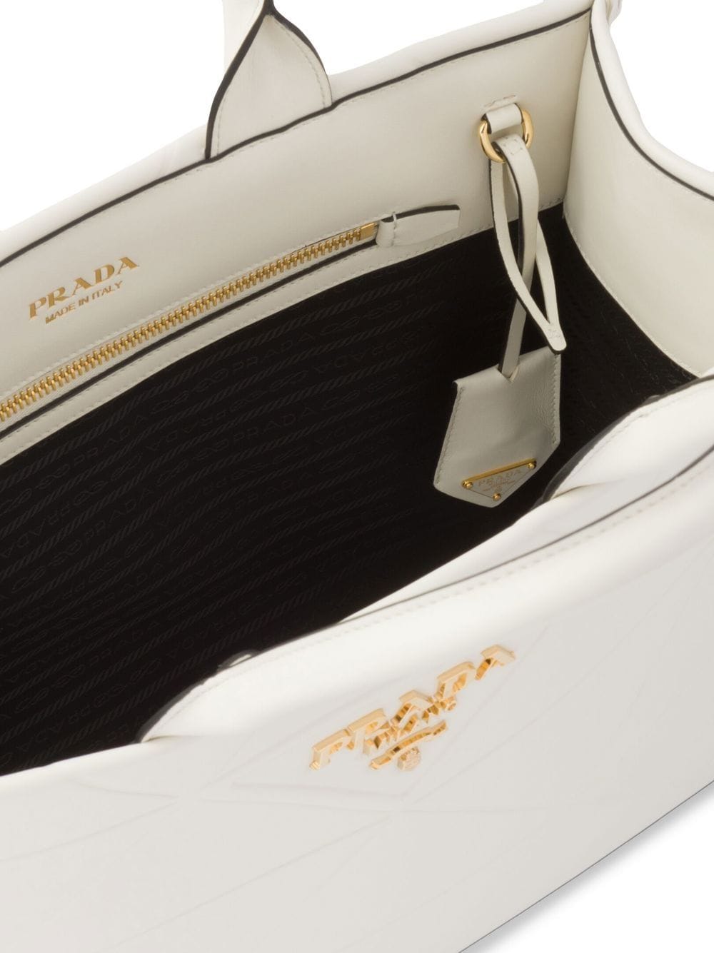 Prada medium Symbole leather tote bag - Image 6