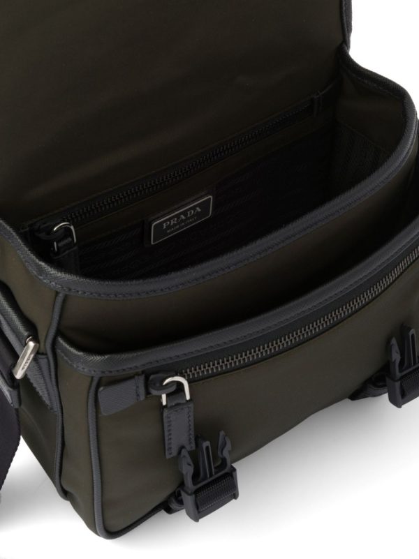 Prada Re-Nylon logo-plaque messenger bag - Image 6