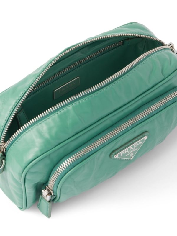 Prada logo-plaque shoulder bag - Image 6