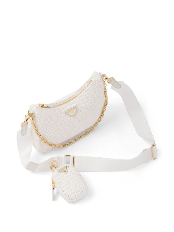 Prada Re-Edition 2005 crochet-knit shoulder bag - Image 6