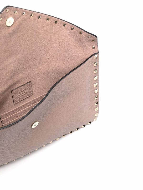 Valentino Garavani Rockstud envelope clutch bag - Image 6