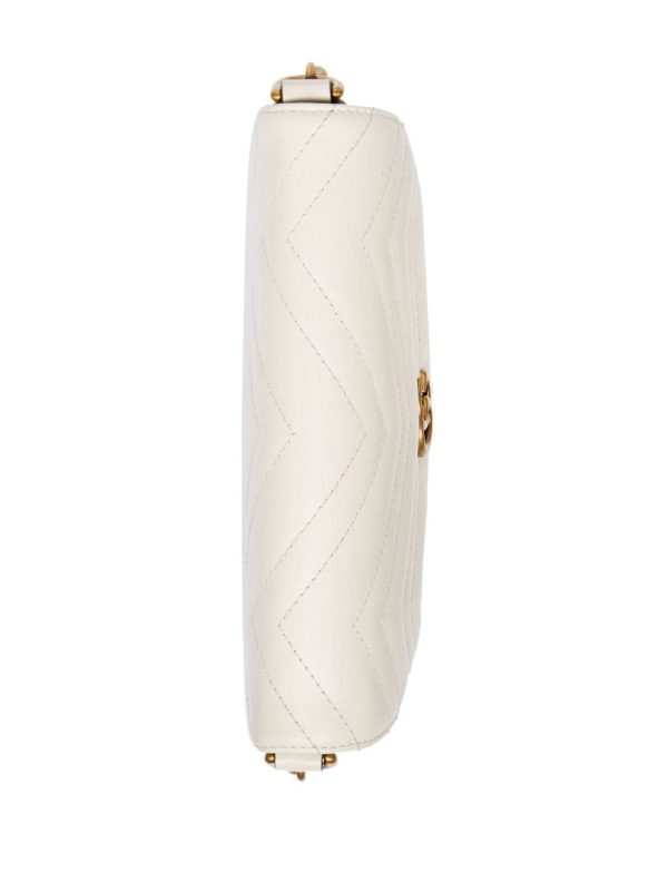 Gucci GG Marmont logo-lettering clutch bag - Image 5
