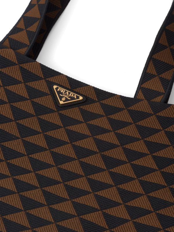 Prada çarge Symbole geometric-print tote - Image 6