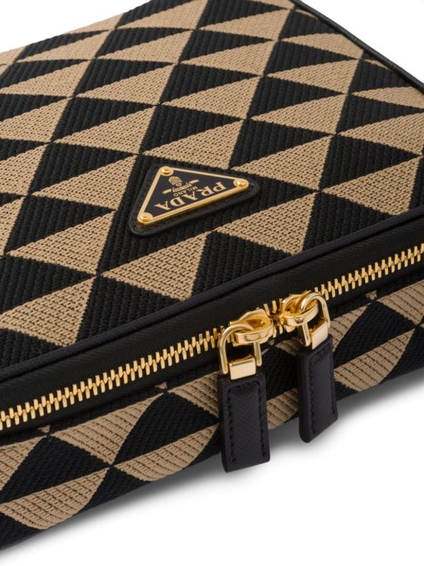 Prada Symbole embroidered messenger bag - Image 6