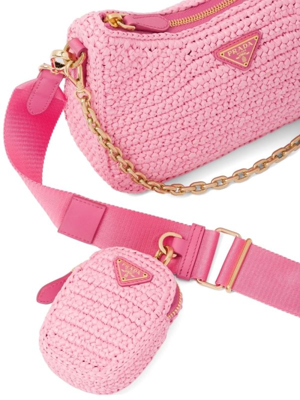 Prada Re-Edition 2005 crochet-knit shoulder bag - Image 6