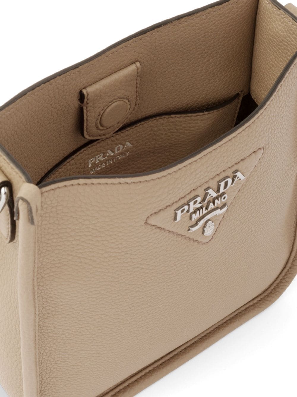 Prada mini logo-plaque shoulder bag - Image 6