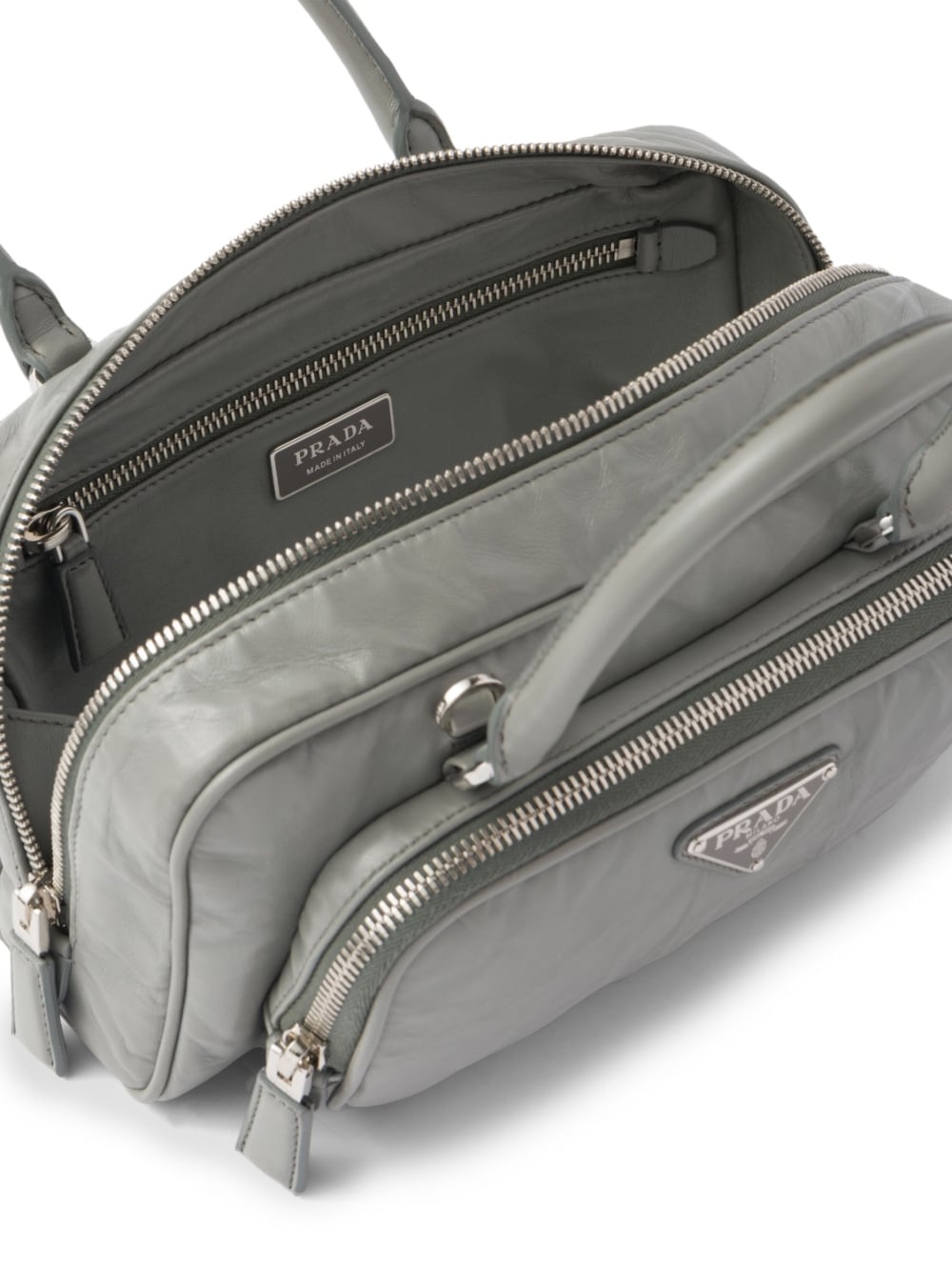 Prada multi-pocket leather tote bag - Image 6