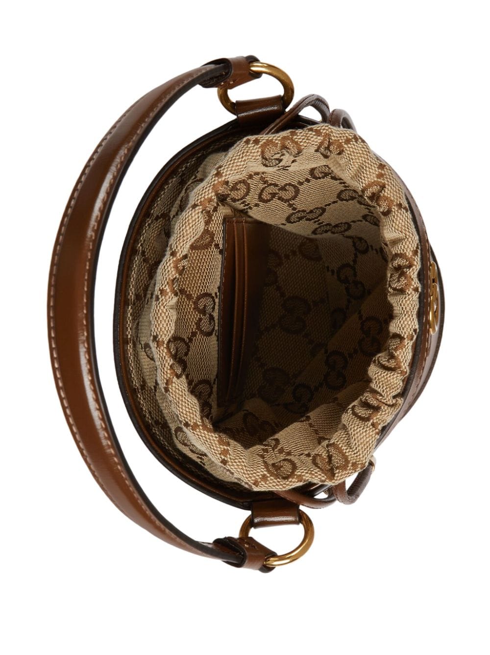 Gucci mini Ophidia leather bucket bag - Image 6