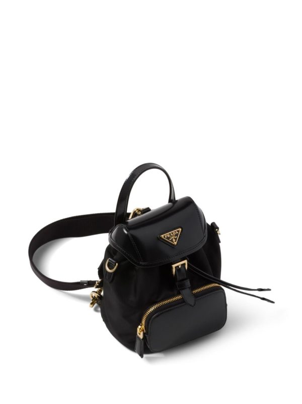 Prada Re-Nylon brushed leather backpack - Image 6