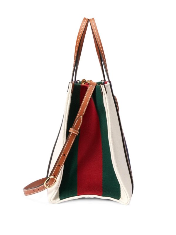 Gucci signature stripe-detail tote bag - Image 6