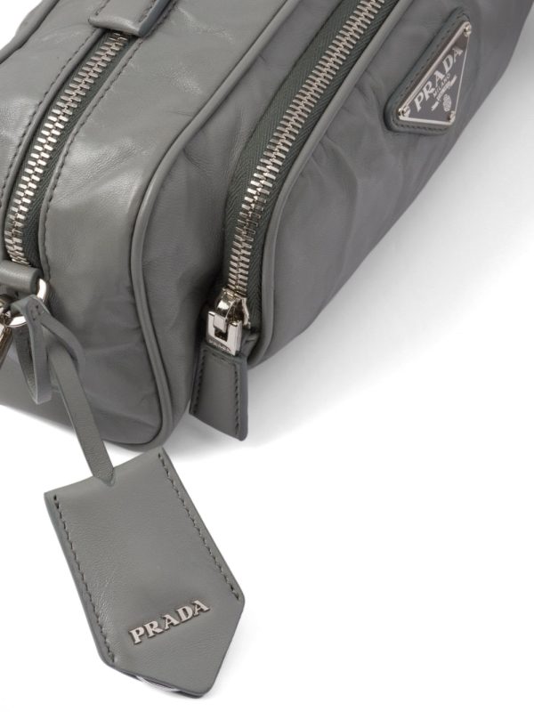 Prada leather shoulder bag - Image 6