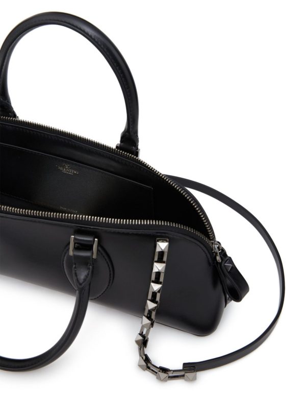 Valentino Garavani Rockstud E/W leather handbag - Image 5