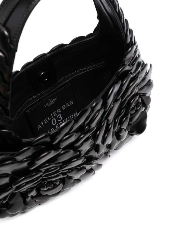 Valentino Garavani small 03 Rose Edition Atelier tote bag - Image 6