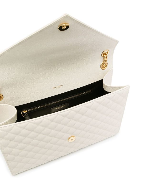 Saint Laurent Enveloppe monogram shoulder bag - Image 5