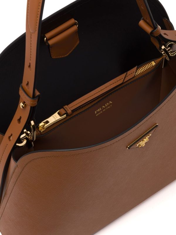 Prada large Matinee leather handbag - Image 6