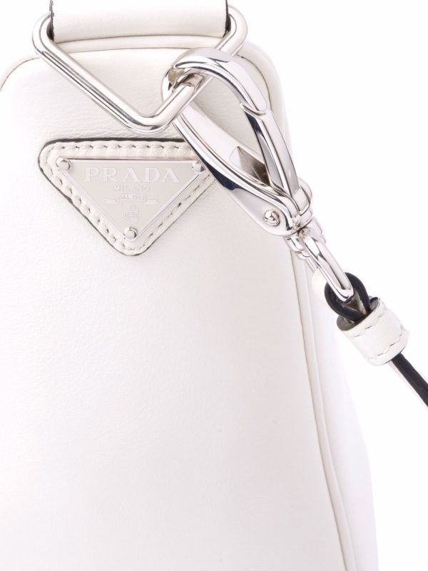 Prada logo plaque shoulder bag - Image 6