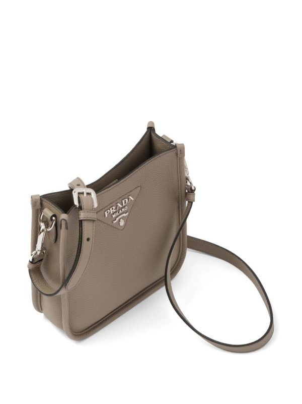 Prada mini logo-plaque shoulder bag - Image 6