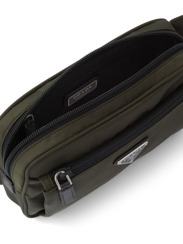 Prada Re-Nylon and Saffiano leather belt bag - Image 6