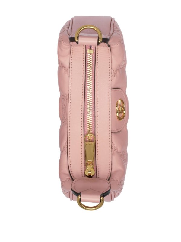Gucci GG Matelassé half-moon shaped bag - Image 6