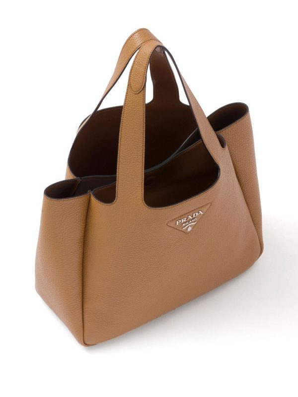 Prada leather tote bag - Image 6
