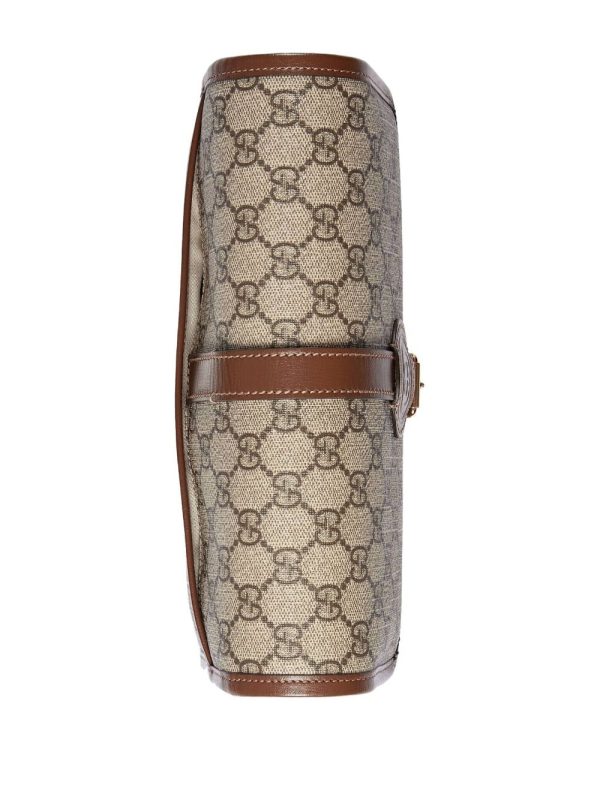 Gucci leather-trim messenger bag - Image 6