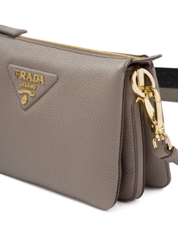 Prada leather shoulder bag - Image 6