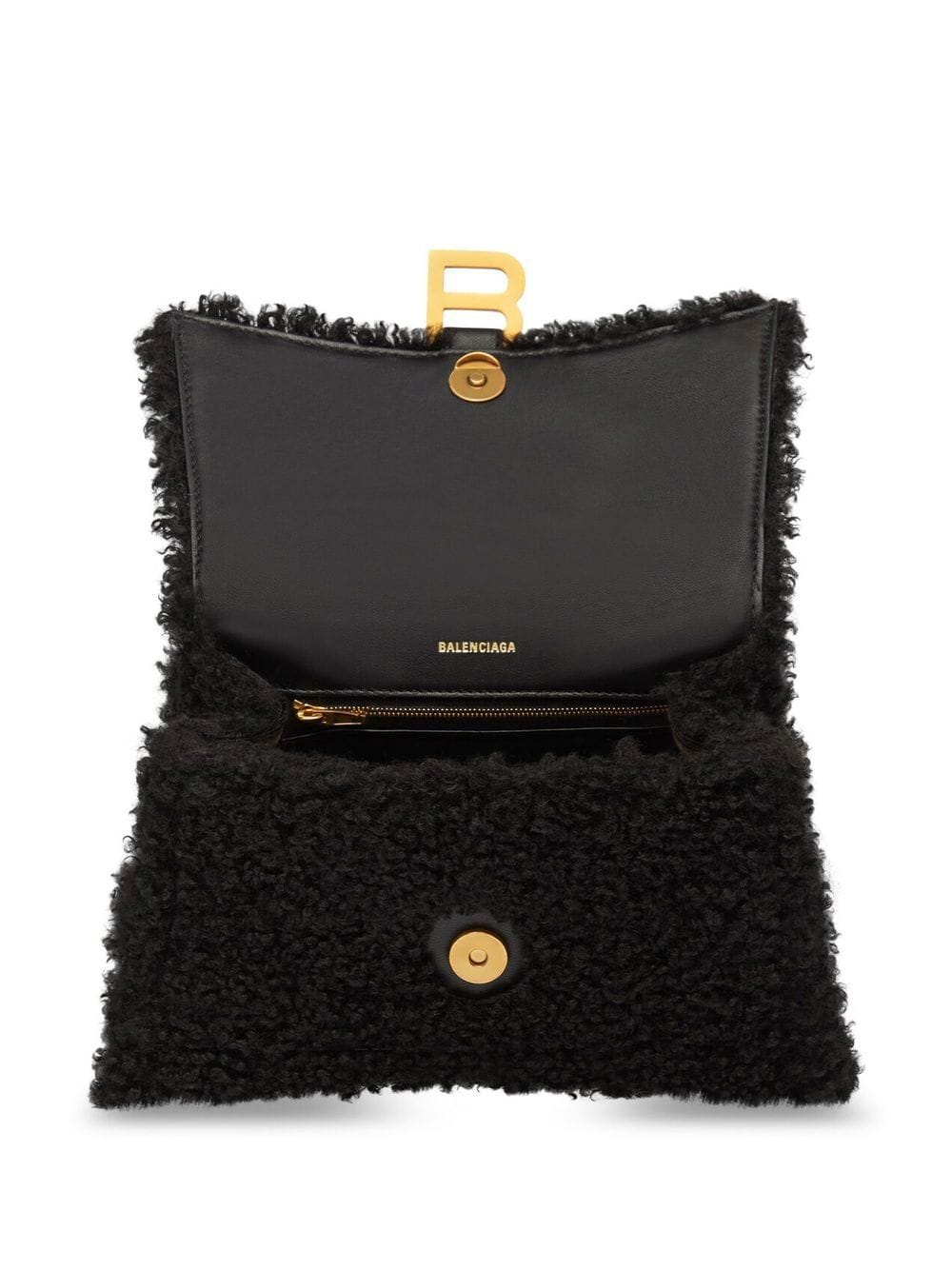 Balenciaga Hourglass furry tote bag - Image 6